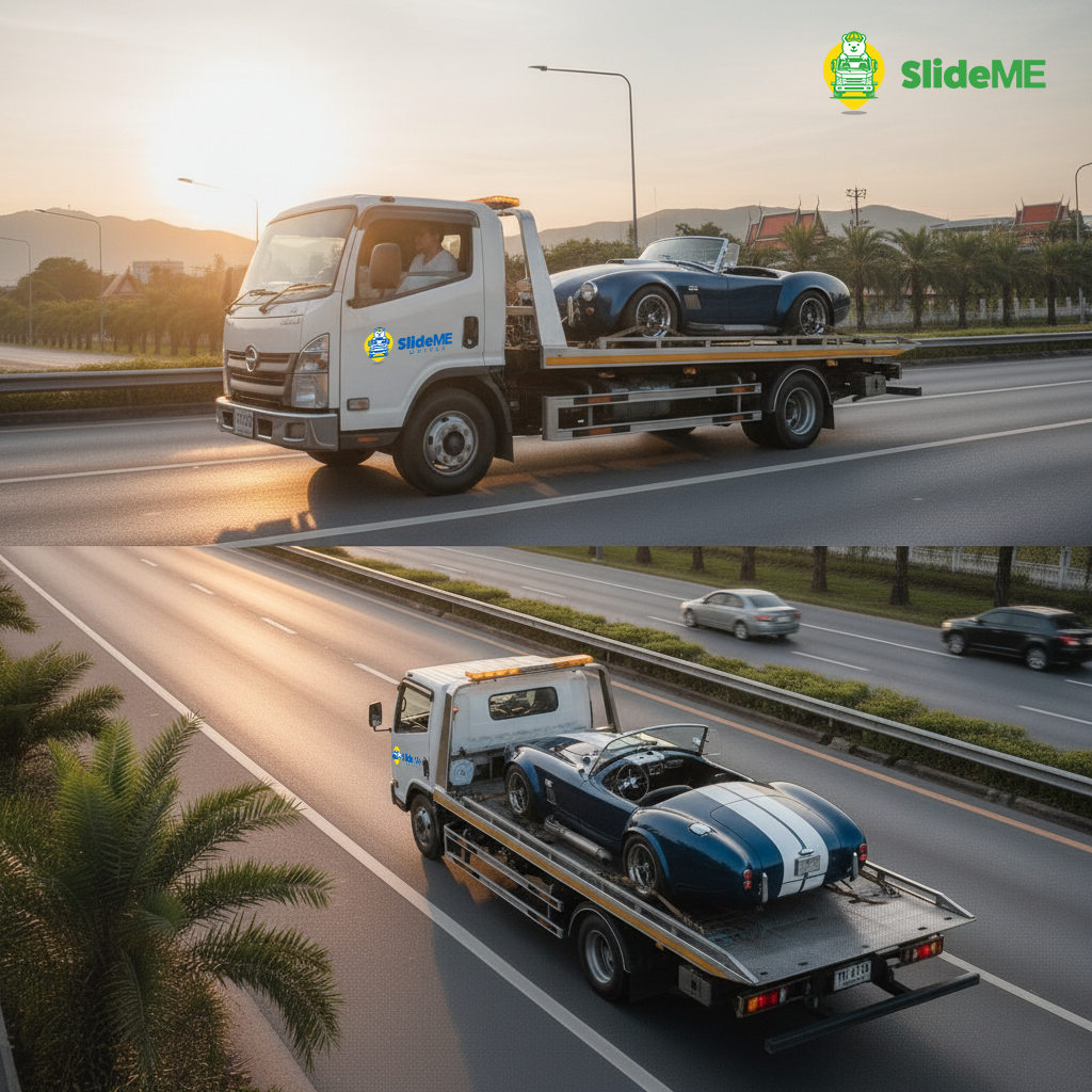 ขนรถแข่ง รถมือสอง ด้วย SlideME