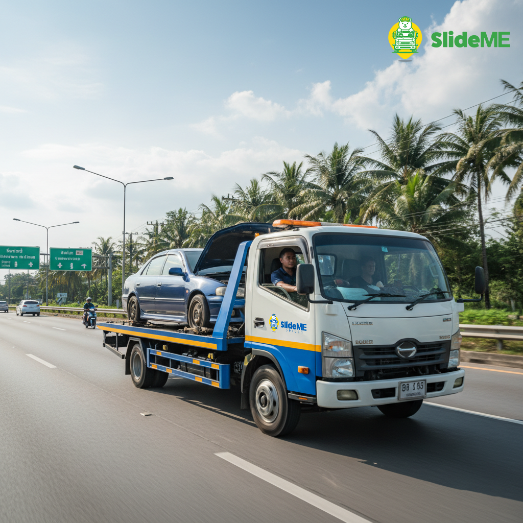 เรียกรถสไลด์ด่วน ราคาถูก ด้วย SlideME